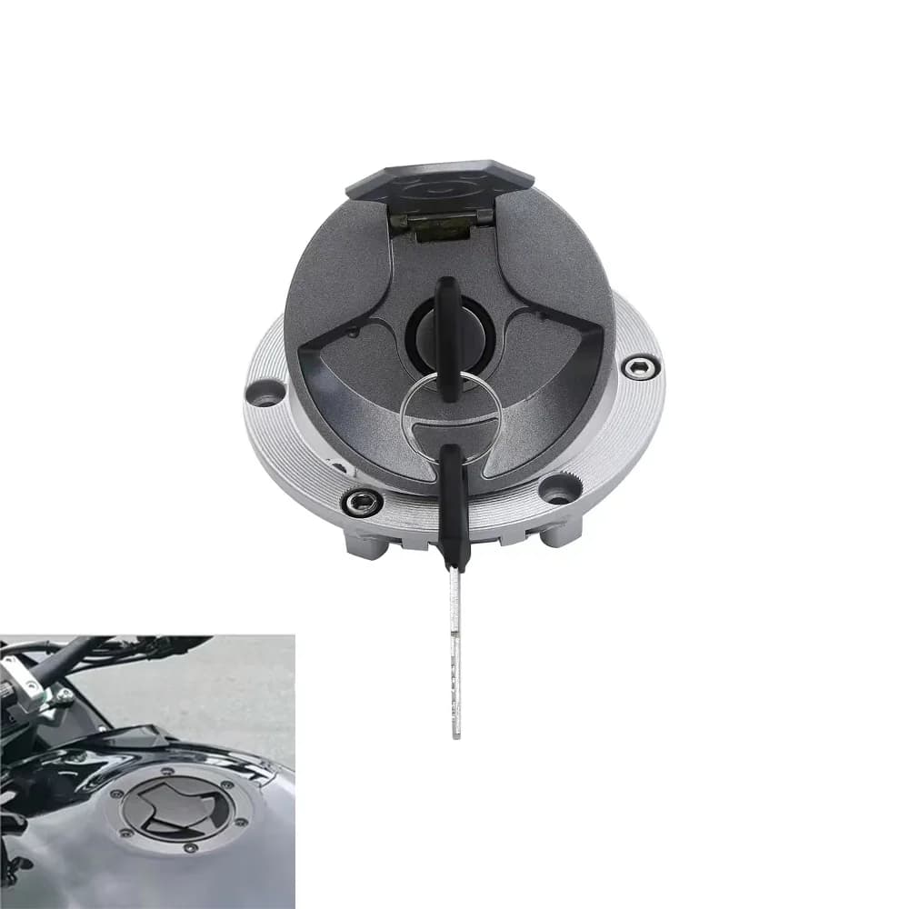 Per Kawasaki EX250 Ninja 250R EX300 ER250 ER300 Z250 Z250SL Z300 moto serbatoio carburante tappo coperchio chiave di blocco