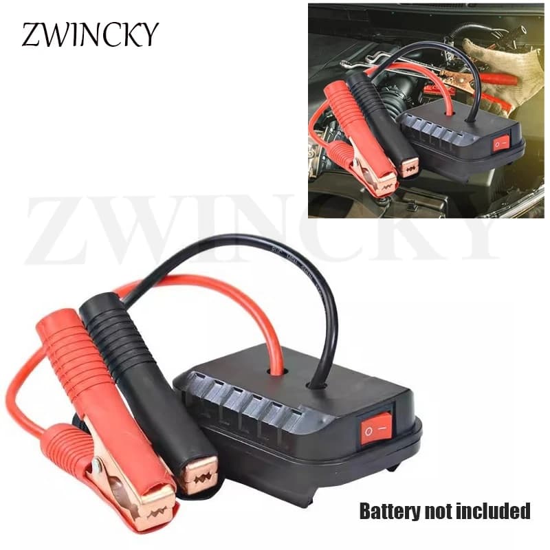 Avviatore di Emergenza per Auto Makita con Batteria al Litio, Power Bank e Clip in Rame Rinforzato