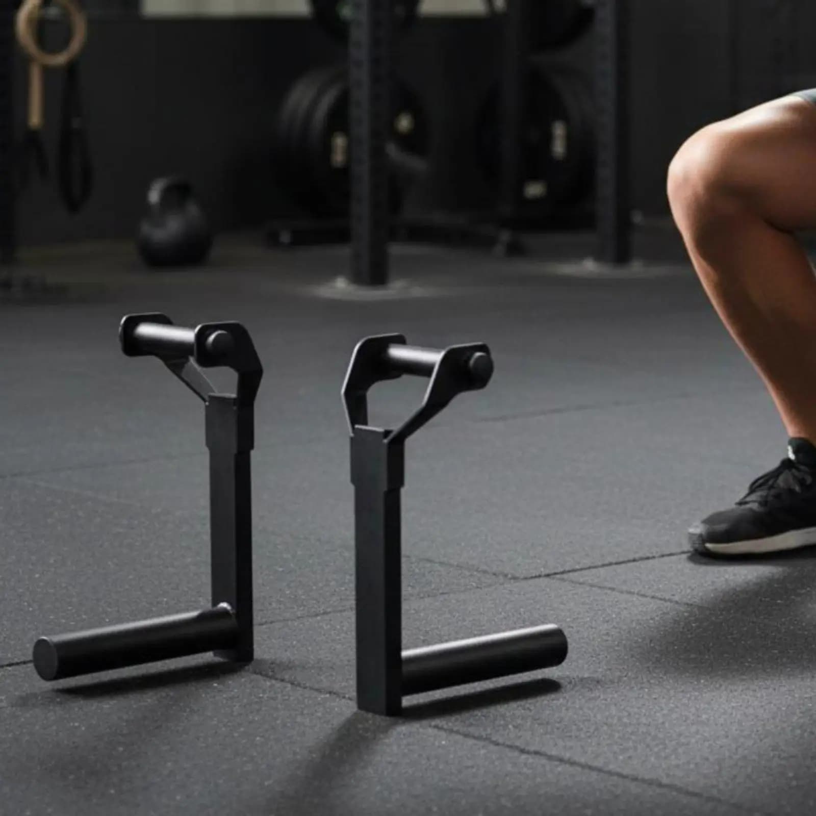 Barbell Plate Holder for Home Gym Farmer Carry Strength Equipment Weight Plates Storage and Training