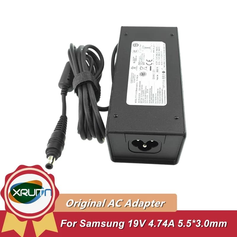 Caricabatterie adattatore CA originale PA-1900-98 AD-9019A 19V 4.74A 90W per Samsung Q470 R453 R518 R439 Alimentatore per laptop 5.5*3.0mm