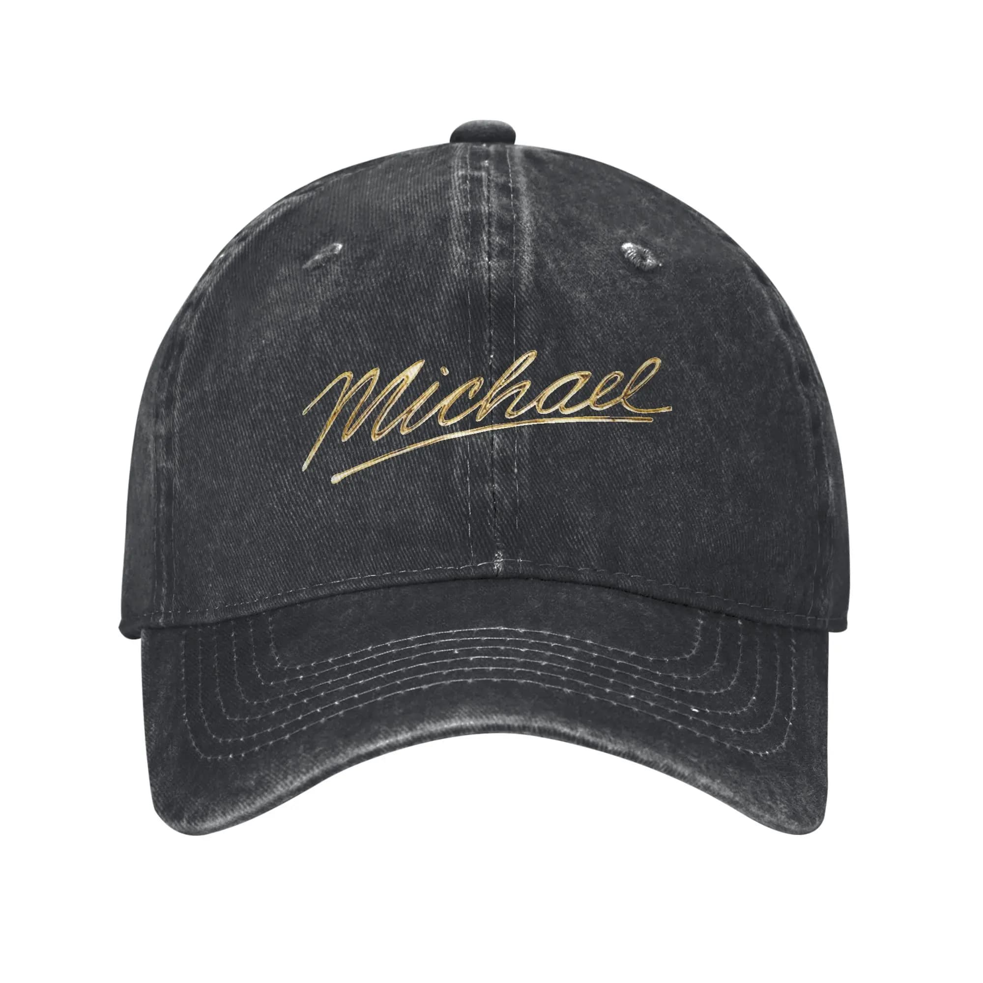 Retro Michaels Jacksons MJ Baseball Caps for Men Women Distressed Cotton Headwear Outdoor All Seasons Adjustable Fit Caps Hat