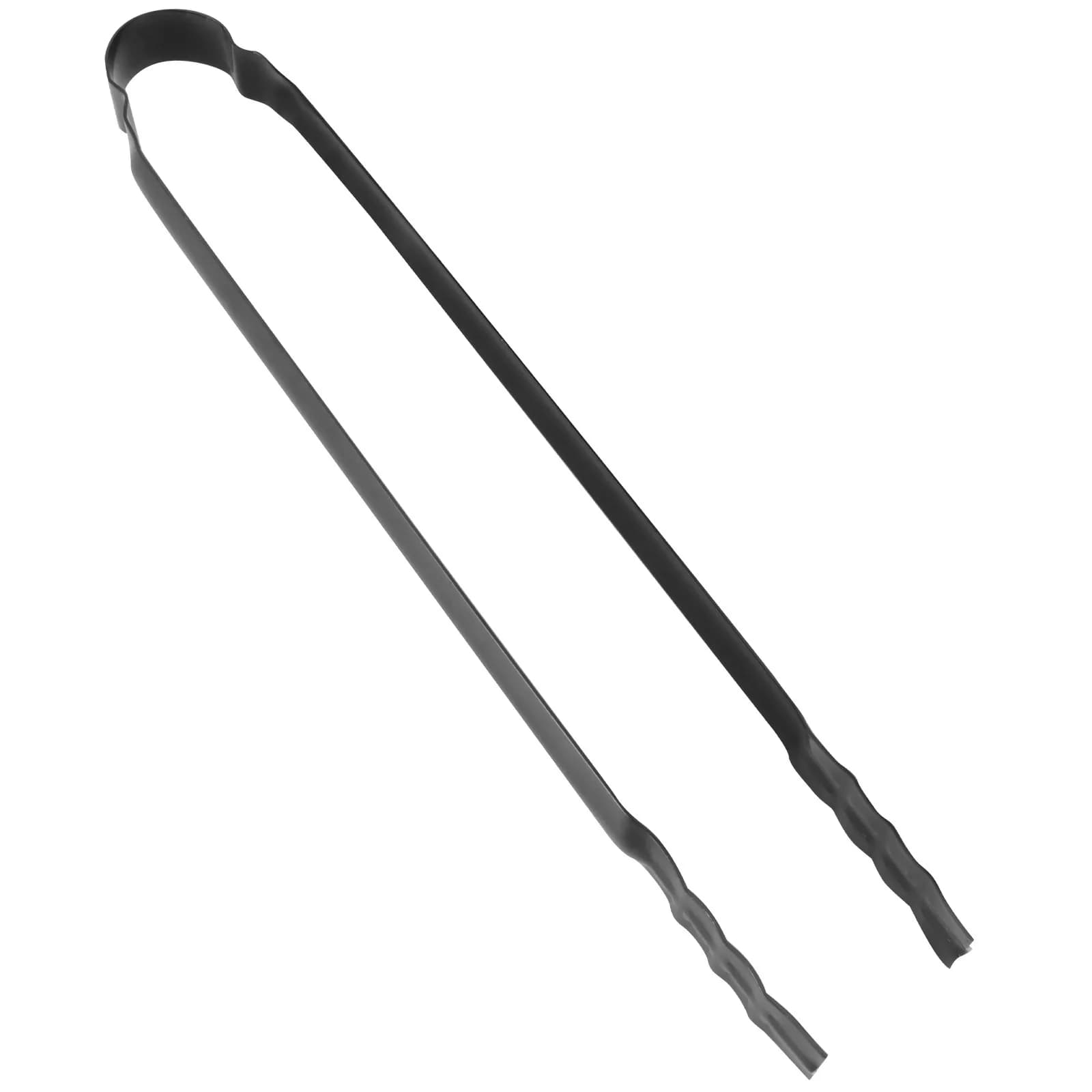 28Cm Premium Charcoal Tong Barbecue Clip with Wave Clamping Design Anti-Skid Stable Grip Non-Stick Corrosion Odor