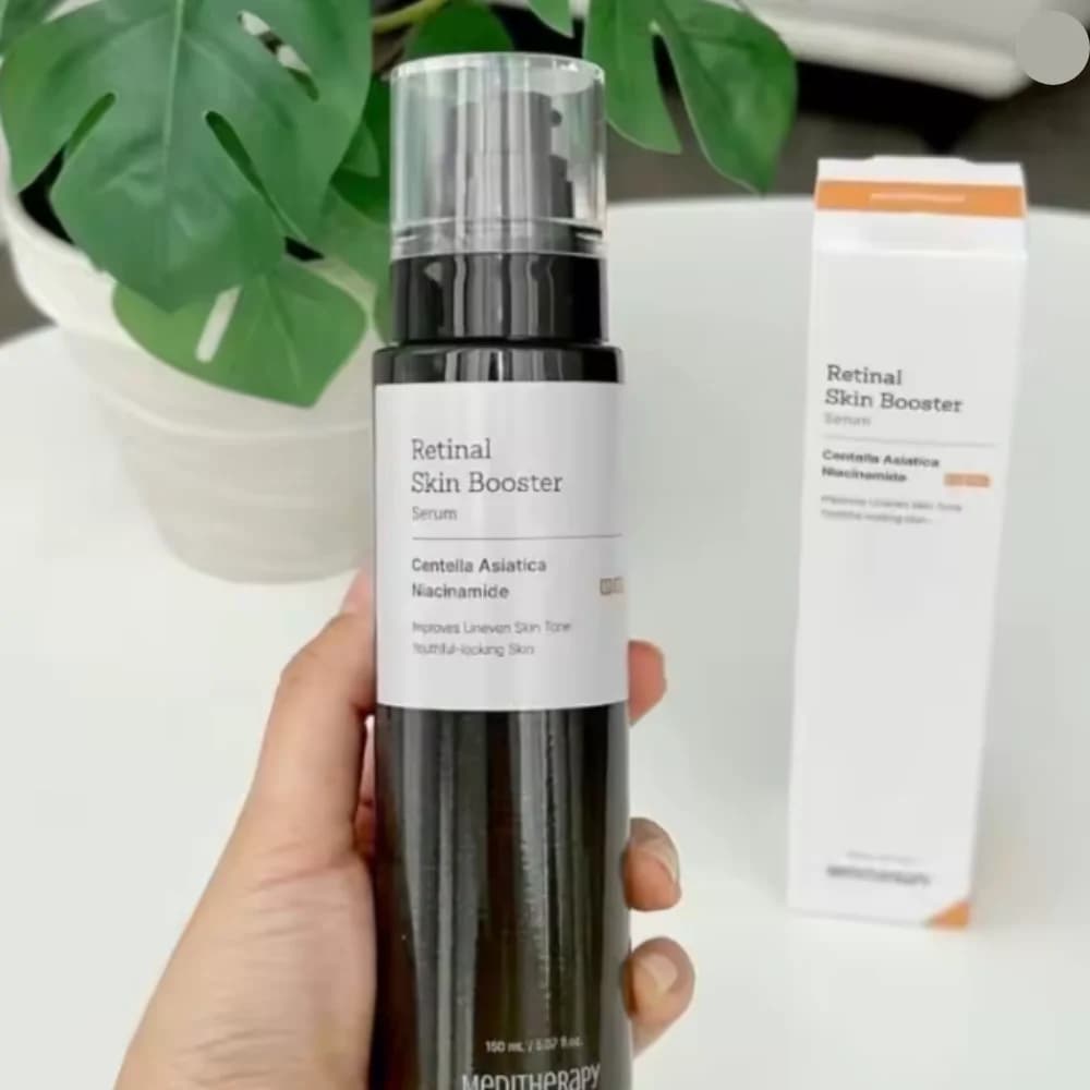 MEDITHERMAPY Siero potenziante per la pelle al retinolo intensivo che sbiadisce le macchie scure Bilanciamento del tono della pelle Migliora la linea sottile Schiarimento della cura della pelle