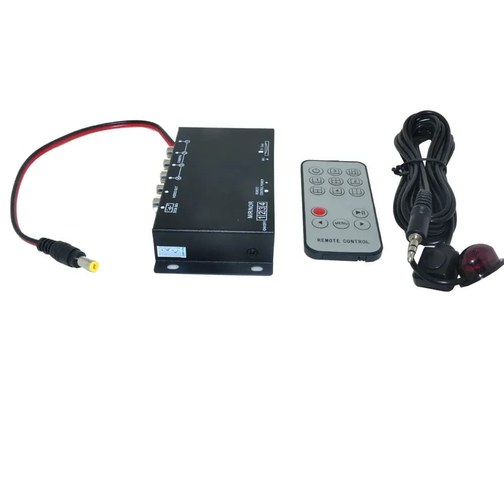 DVR Recorder for Auto ZD, Box Combinator Video for Parking, 360 degree Left/Left/Front/Poster