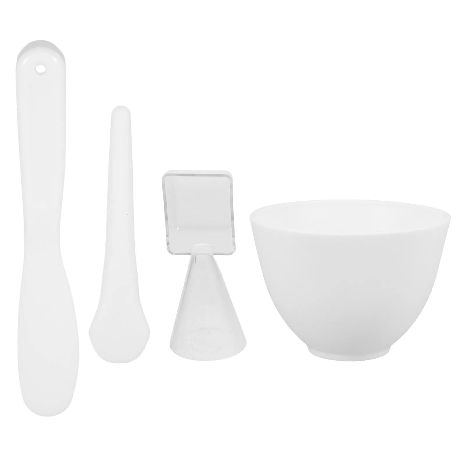 Set di 1 Ciotola in Silicone per Miscelare Maschere Fai-da-Te, Oli per Capelli, Prodotti per la Cura della Pelle, Kit di Strumenti per Maschere Fai-da-Te per Salone di Bellezza e Spa