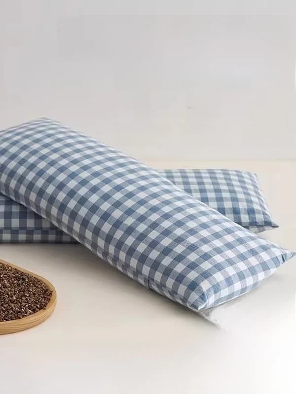 Cuscino per la schiena in guscio di grano saraceno integrale per supporto lombare, piccolo cuscino per schienale, nucleo per cuscino da letto, altezza regolabile, rettangolare