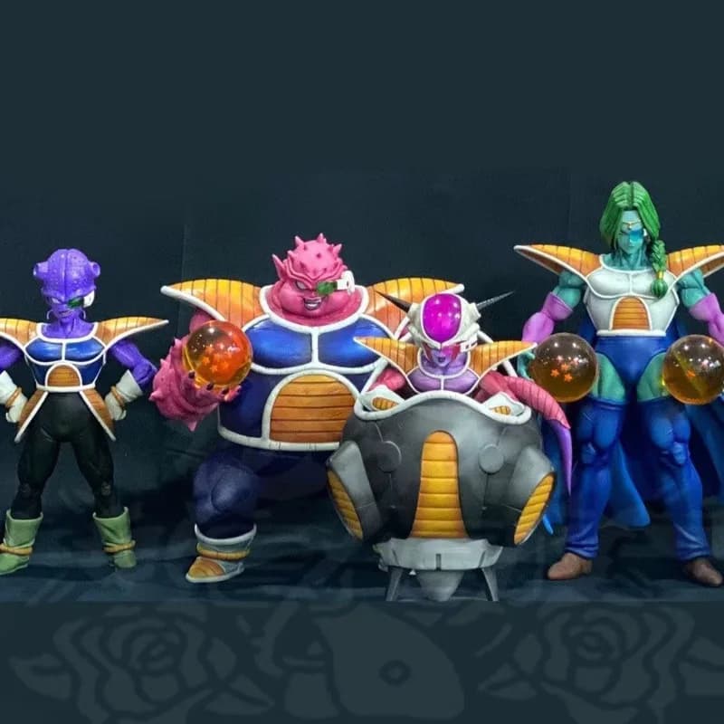 Seven Dragon Balls White Hole Baby Car Fryza's First Appearance Namex Star Scale Model Qiu Yi Doudoliya Sabot Model
