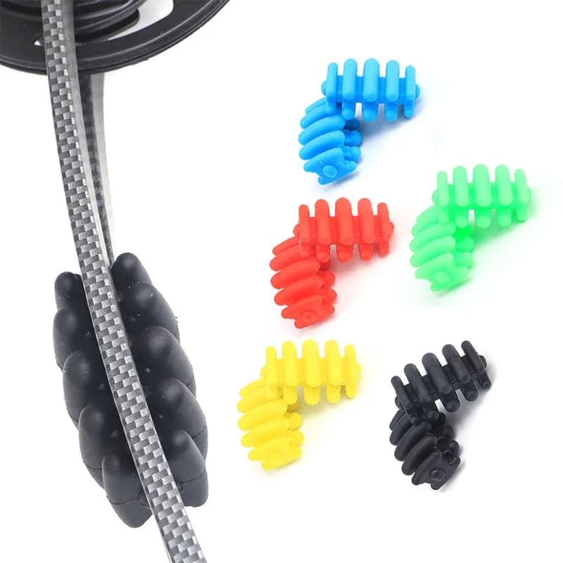 2 Pezzi Stabilizzatori per Flettenti Arco, Ammortizzatori in Gomma per Vibrazioni, Accessori per Tiro con l'Arco Compound, Caccia e Allenamento
