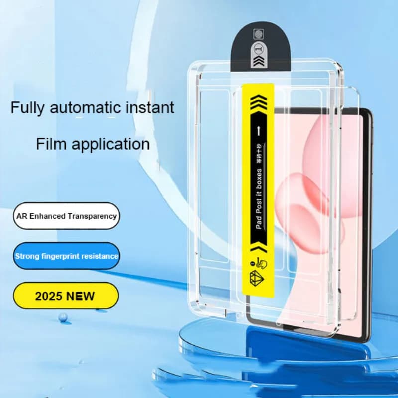 Pellicola proteggi schermo per Huawei Honor Pad 10 12.1 pollici 2025 HEY3-W00/HEY3-W10 12.1 "Tablet 10 Kit di installazione automatica in vetro temperato