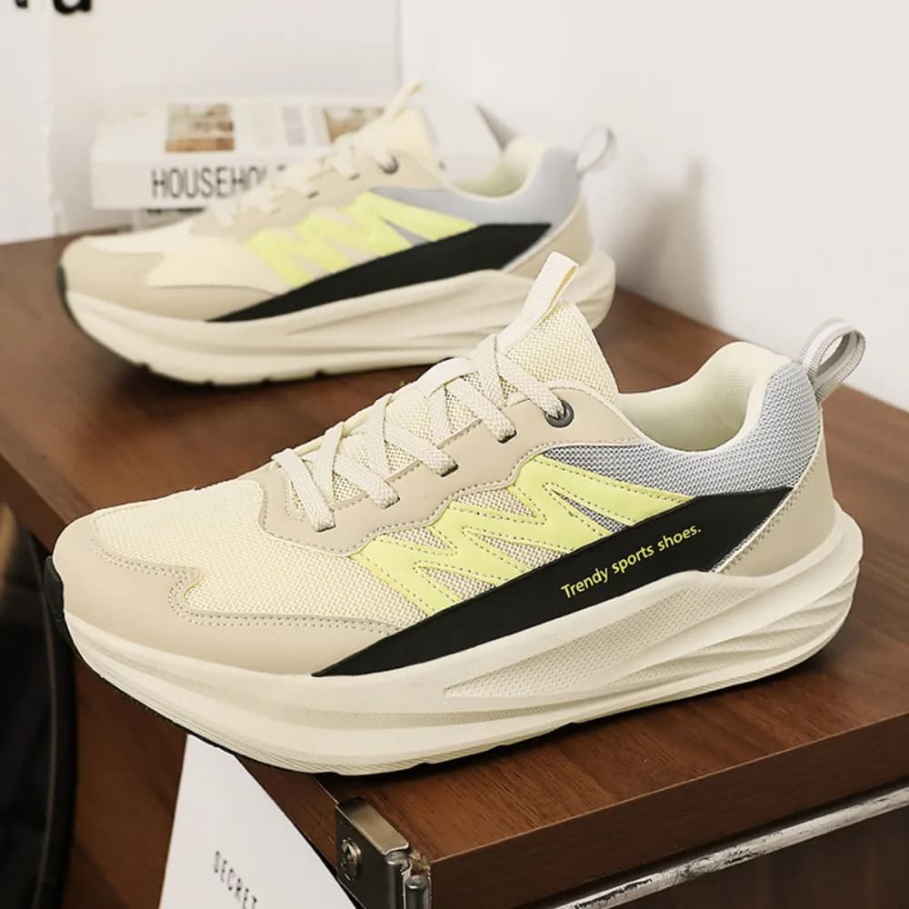 Men Running Shoes Marathon Speciality Sports Breathable Lightweight Women's Comfortable Nonskid Leisure Sneakers Plus Size 36-47