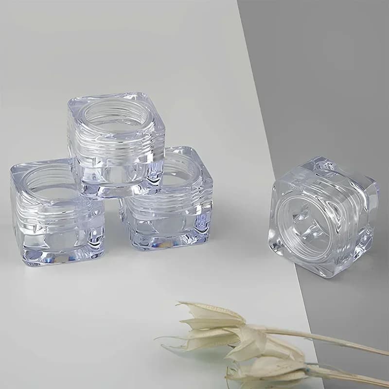 10/20/50PCS 5g Cosmetic Vase Vacuum Shade Shading Cream For Makeup Balm For Lips Container Lotion Rechargeable Fial Bottle Eye Cream Vase