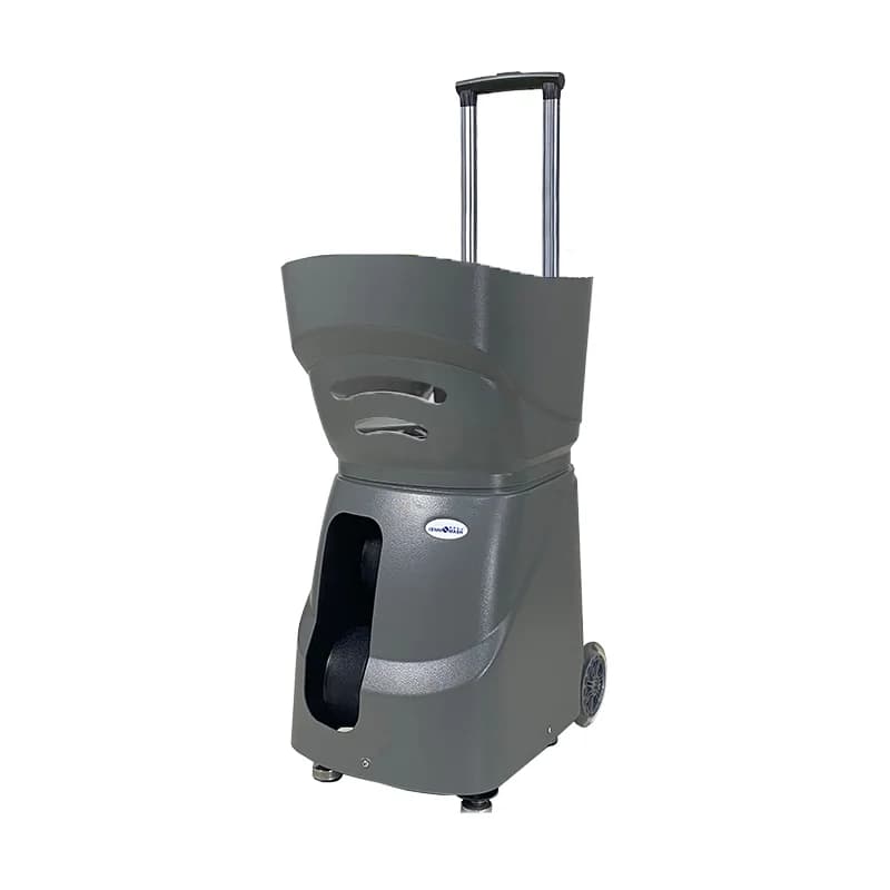 Macchina Lanciapalle da Tennis Intelligente Portatile, Attrezzatura per Allenamento in ABS, Spina AU, Capacità 100 Palline per un Efficace Allenamento Tennis