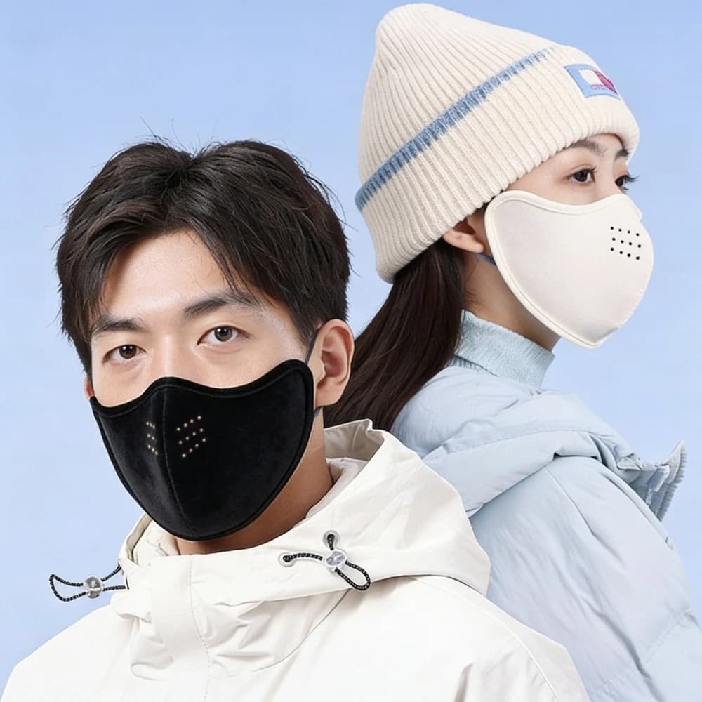 Women's summer scarf with UV protection, chilled silk face mask for outdoor sports