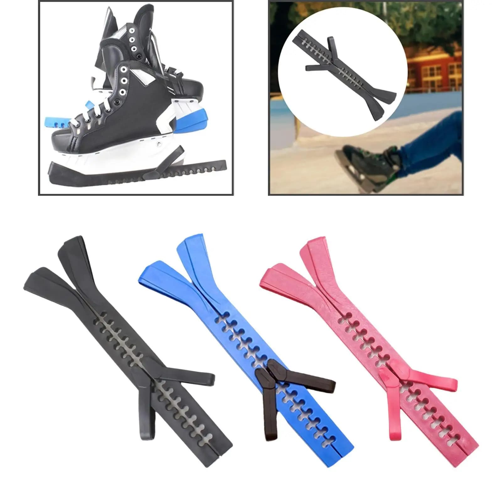 Protezioni per Pattini da Ghiaccio, Coprilama Antiscivolo per Allenamento, Coprilama per Pattini, Coprilama per Pattini da Ghiaccio, per Sport