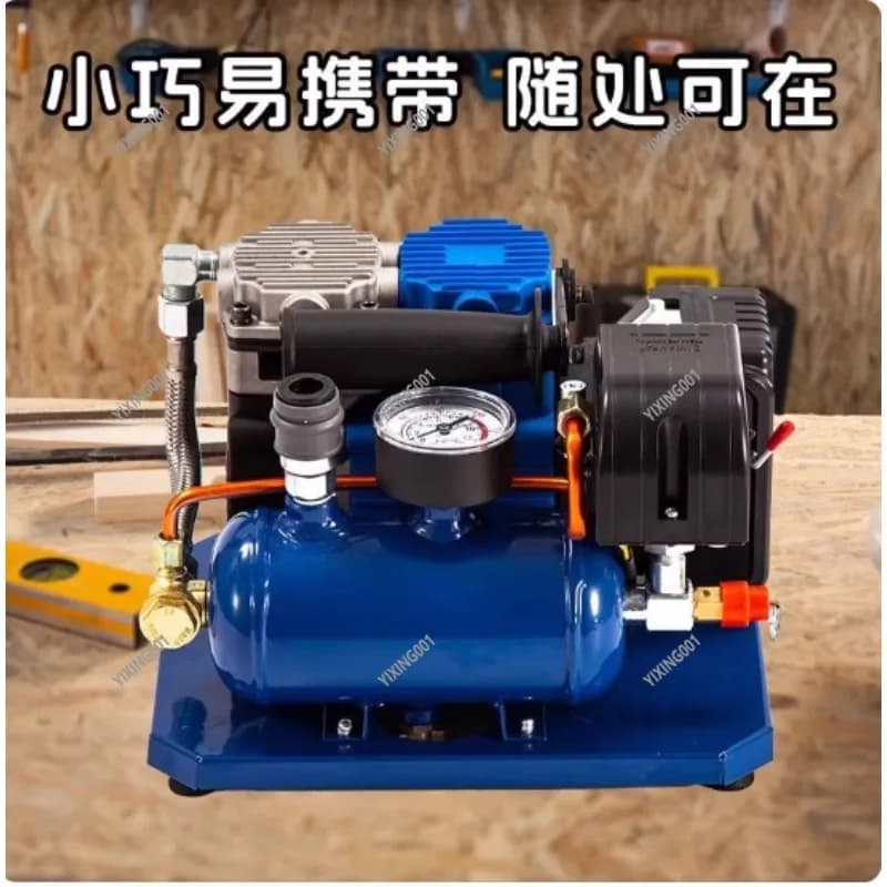 Mini Compressore d'Aria per Veicoli Ricaricabile Senza Fili Portatile Gonfiatore per Pneumatici