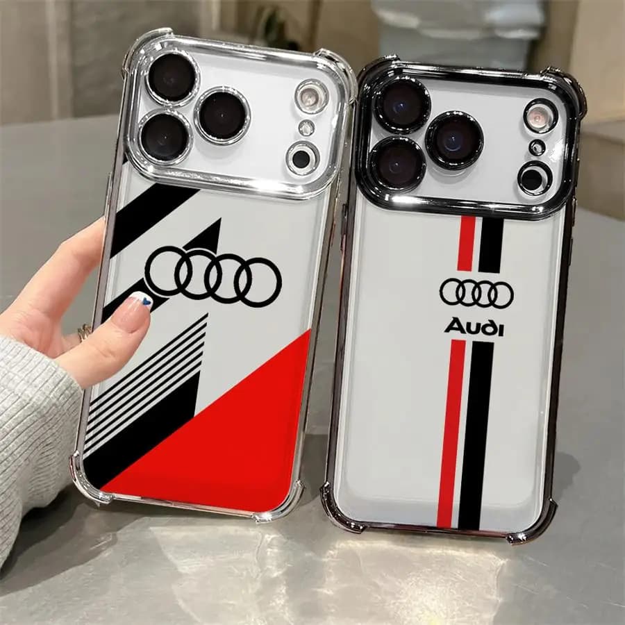 RS6-Audi Wheels Soft Case for Apple iPhone 16 15 14 Plus 17 Air 13 12 11 Pro Max 16e