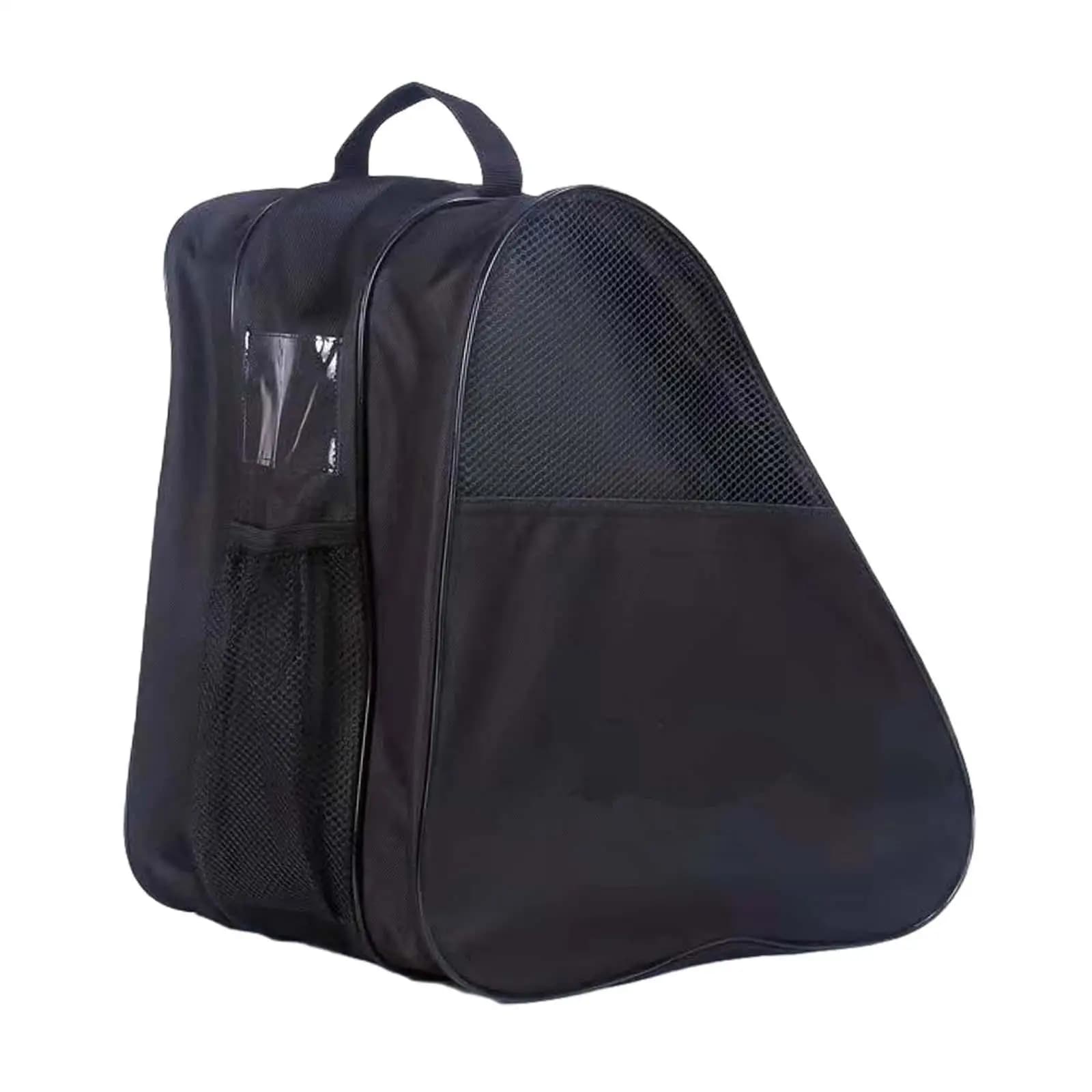 Borsa per pattini a rotelle borsa per pattini a rotelle con tracolla regolabile maniglia per pattini a figura borsa per pattinaggio su ghiaccio borsa per scarpe da pattinaggio