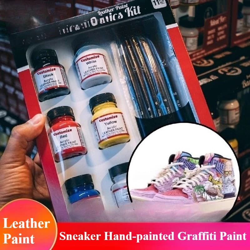 118ML/bottle Leather Ball Shoes Hand-painted Graffiti Repair Paint DIY Leather Craft Backpack/jacket Painting Coloring Pigments