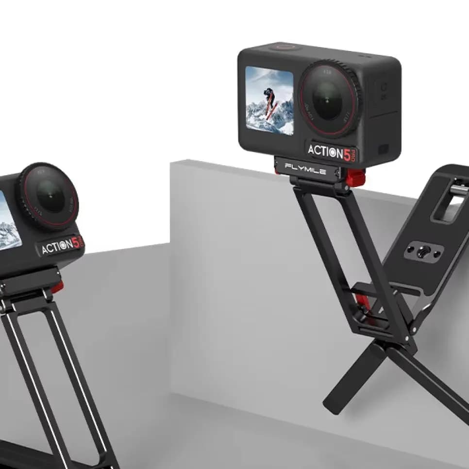 Support Magnetic with Mosque for DJI Action Cameras | Quick release tripod and multipurpose hook