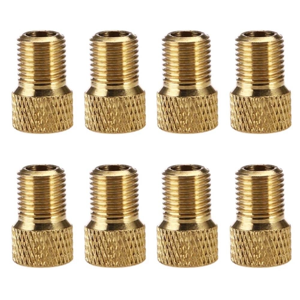 Adattatore Valvola Bici da Corsa/Mountain Bike 2/4 Pezzi per Trasformare Presta in Schrader - Convertitore per Pompa Bici