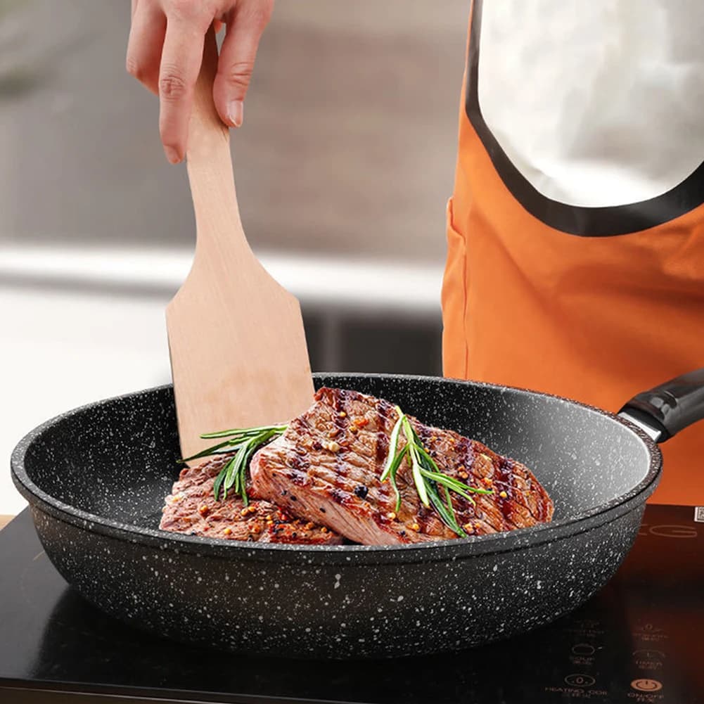 Anti-stick pan 22/24/26/28cm in Maifan Stone, Omelette pan, Compatible with Induction