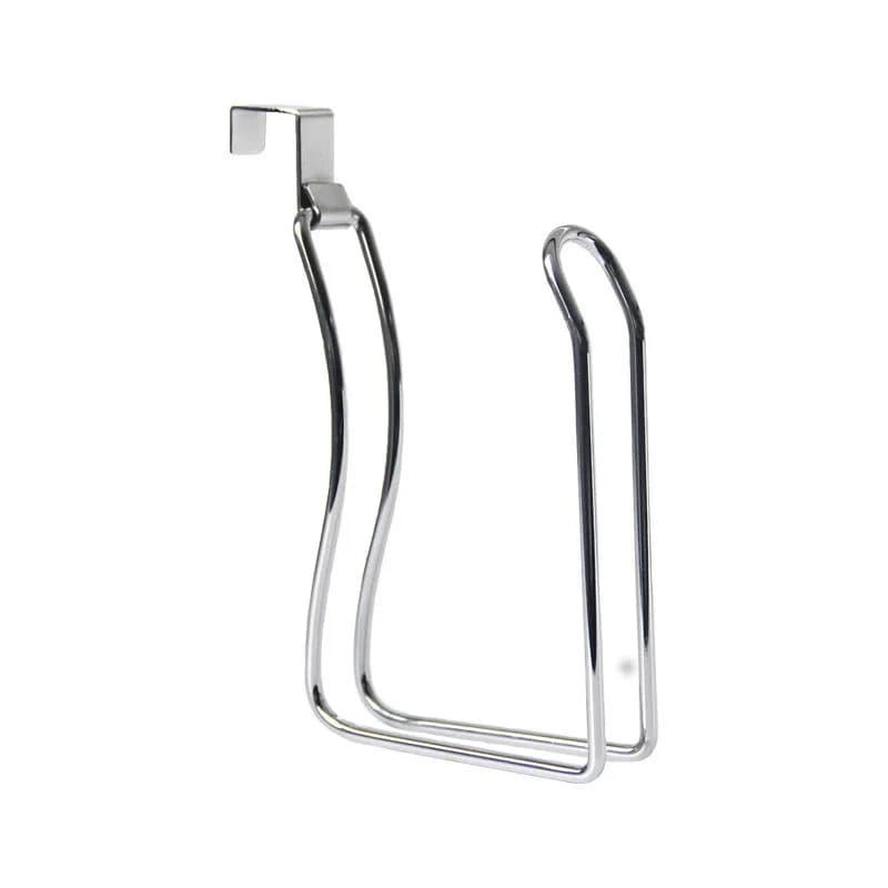 Kitchen Paper Rack Wall Mount Toilet Paper Holder No Punching Tissue Towel Roll Dispenser Towel Rack Easy Hooks
