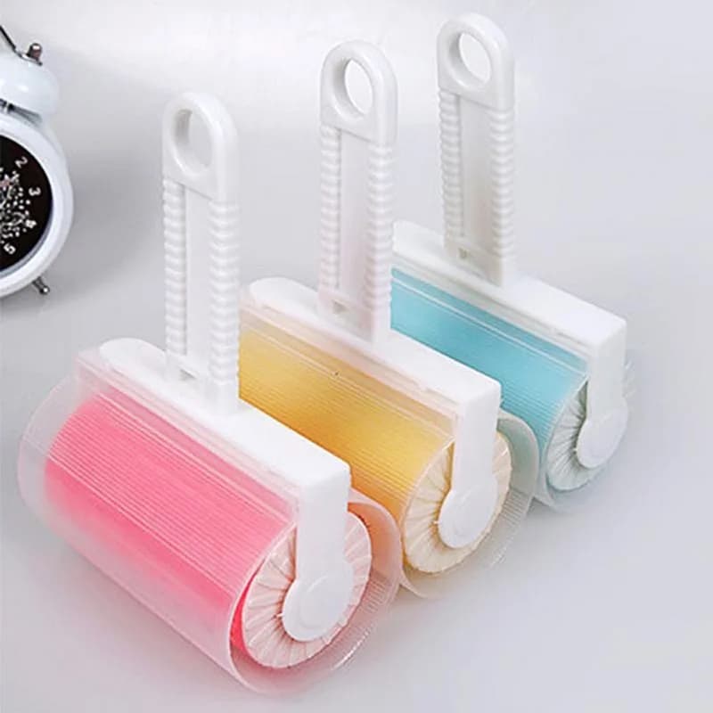 1pc Hot Remover spazzola lavabile Fluff Cleaner Sticky Picker Lint Roller tappeto polvere Pet Hair Clothes strumento essenziale per la casa riutilizzabile