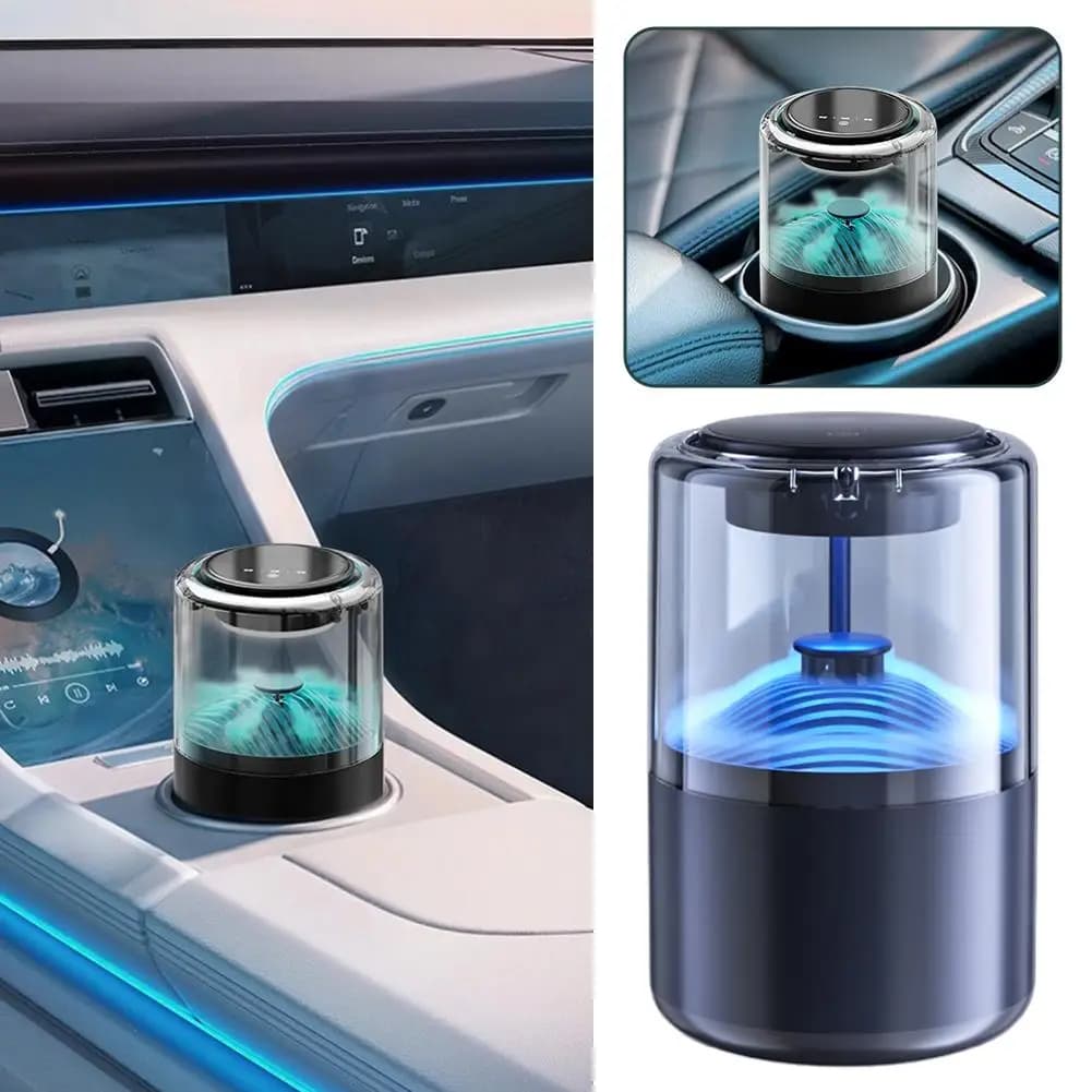 Car Deodorant - Premium Vehicle Fragrance Device with Cloud-View Atomization, fill the car with fragrance