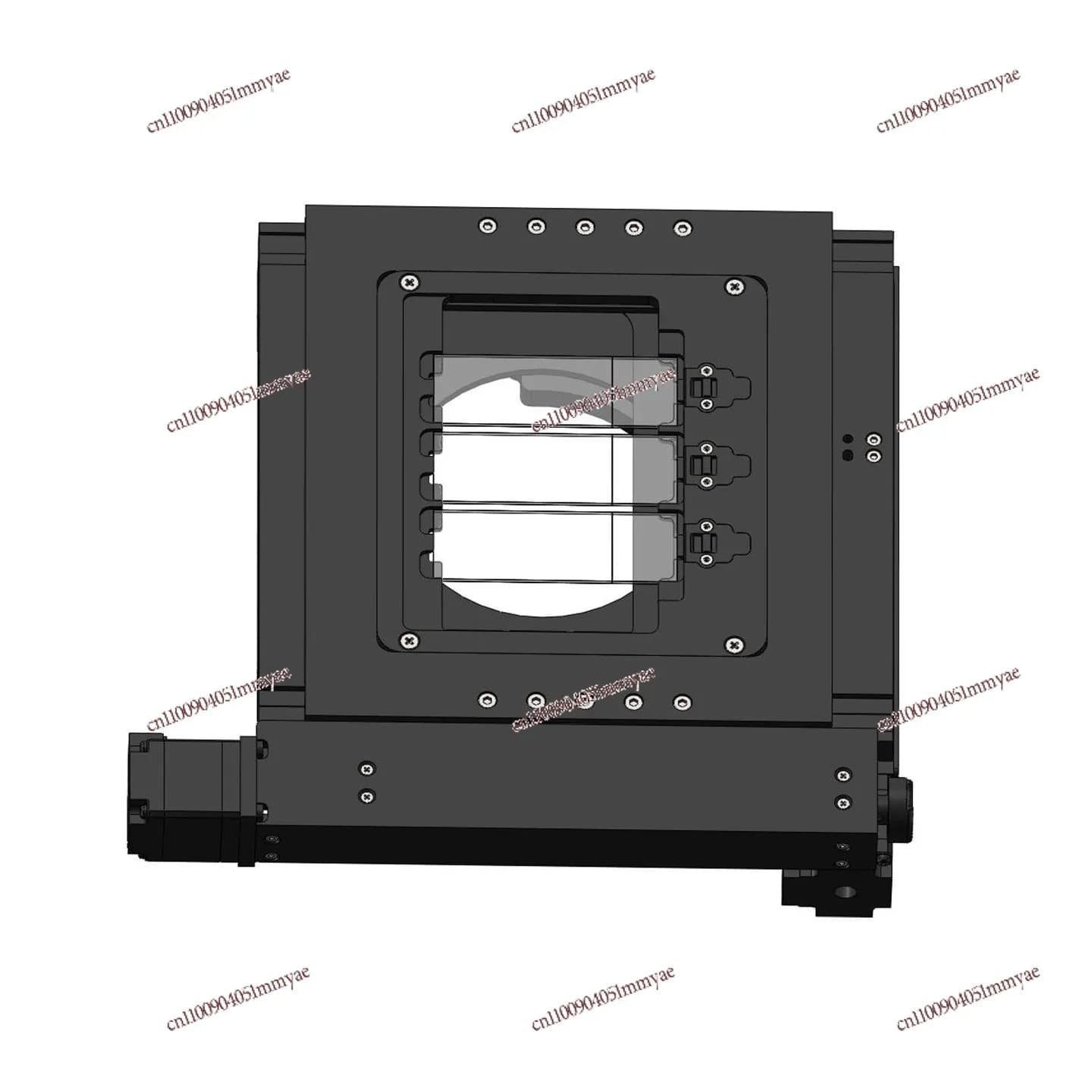 Tavolino di Precisione XY per Microscopio, Base Mobile per Microscopio