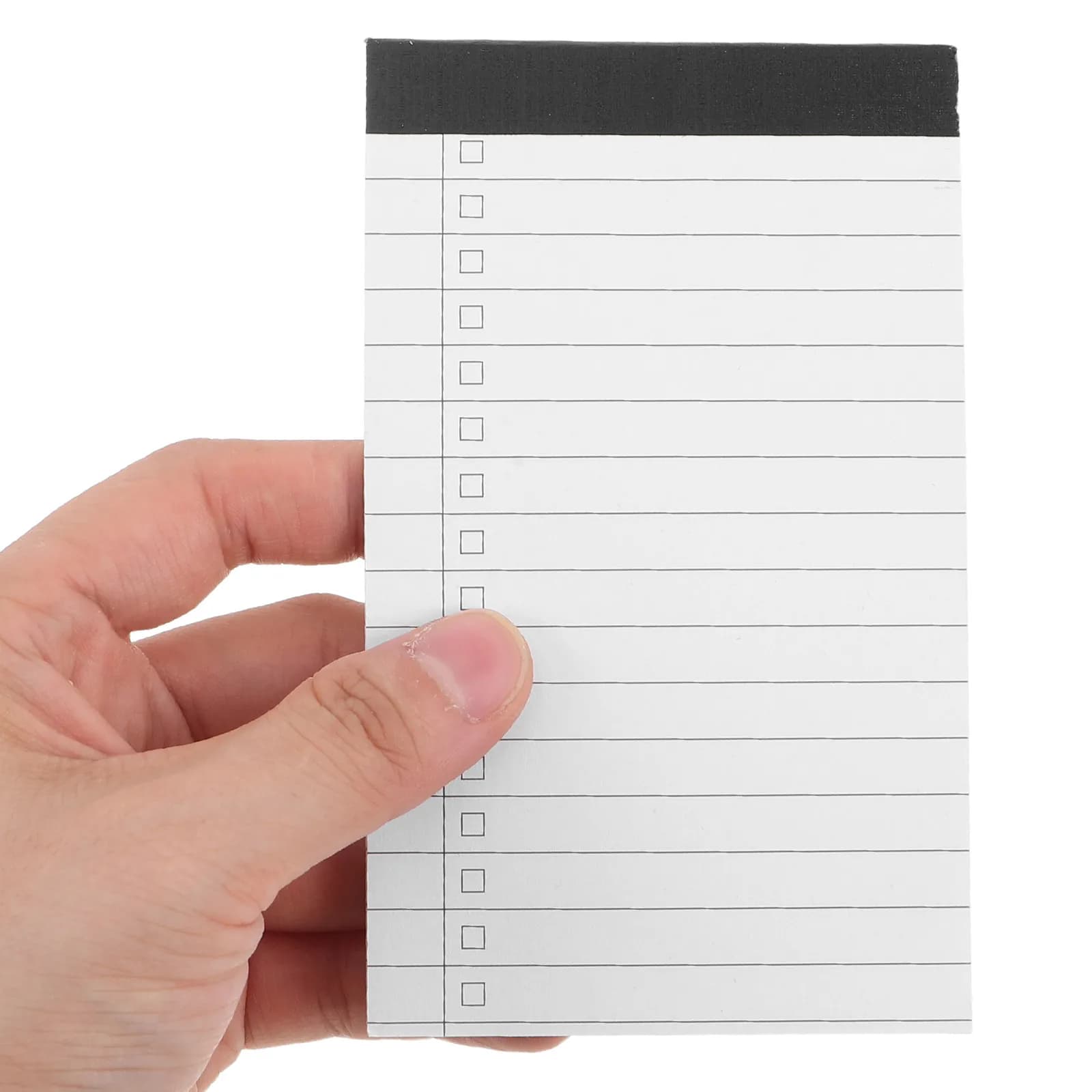 6 blocchi per appunti, formato tascabile A7, con carta a righe, piccolo taccuino per appunti quotidiani, forniture per ufficio, scuola, agenda, lista delle cose da fare