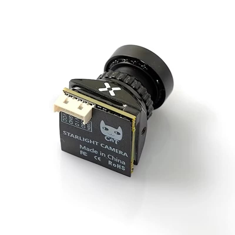Fotocamera Foxeer CAT4 Mini Cat / Micro Cat 4 1200TVL Starlight 0.00001Lux per drone da corsa FPV
