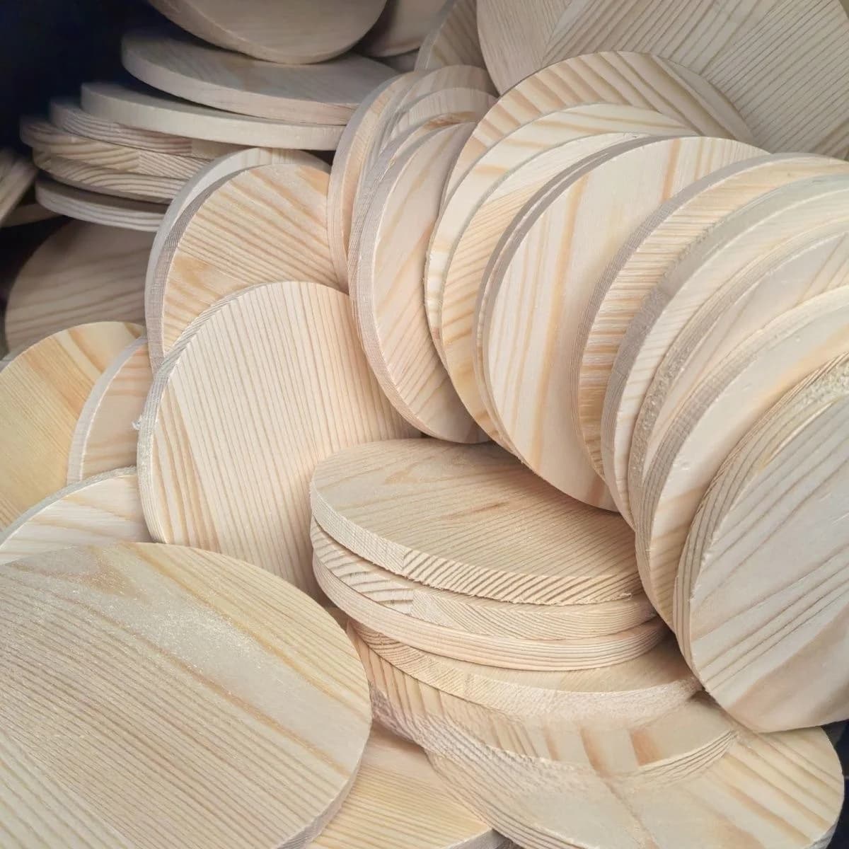Base Rotonda in Legno di Pino Fai-da-te Dipingibile per Bambole, Supporto Creativo per T-shirt da Donna, Giocattolo in Legno
