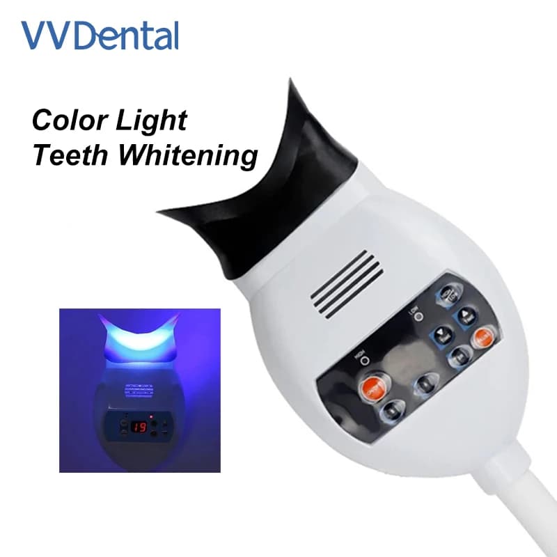 Dental multifunctional teeth whitening and sterilization tool, tooth whitening tool, 1-40 minutes efficient whitening