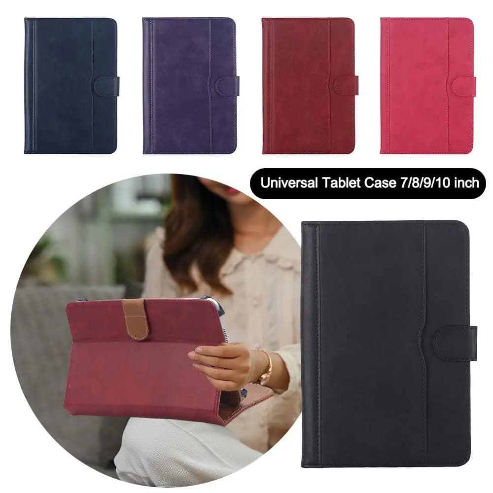 7/8/9/10 inch Universal Tablet Case Multi-Angle Viewing Shockproof Tablet Stand Cover Anti Scratch for Samsung/Huawei/Lenovo