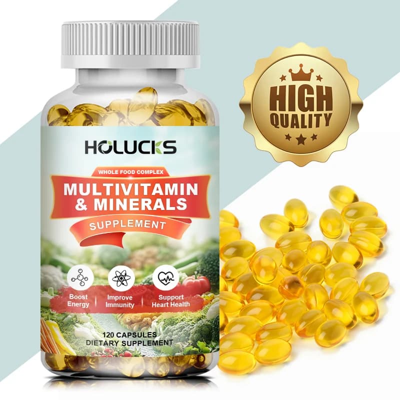 Multivitamin and Mineral Supplement for Men and Women, Heart Health, Immunite Support, Anti-Aging and Daily Energy