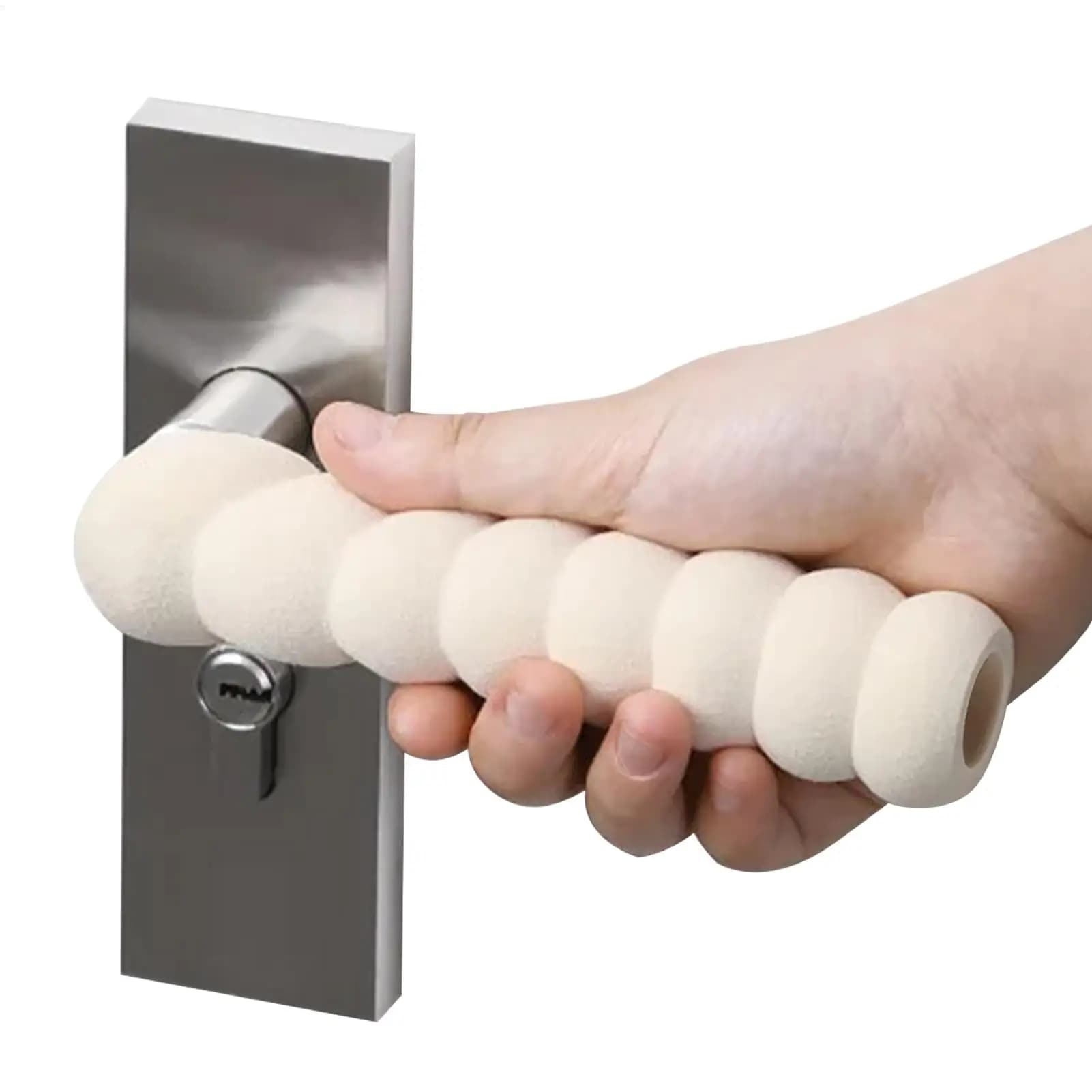 1Pc Door Handle Protector Anti-collision Door Stopper PVC Cover Safety Doorknob Guard Practical Home Decor Hardware Antistatic