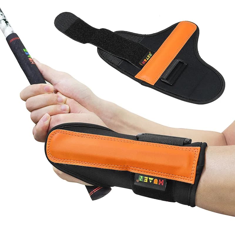 Golf Swing Wrist Corrector Training Aid Adjustable Neoprene Wrist Brace for Beginners, Fix Hand Position, Improve Swing Accuracy