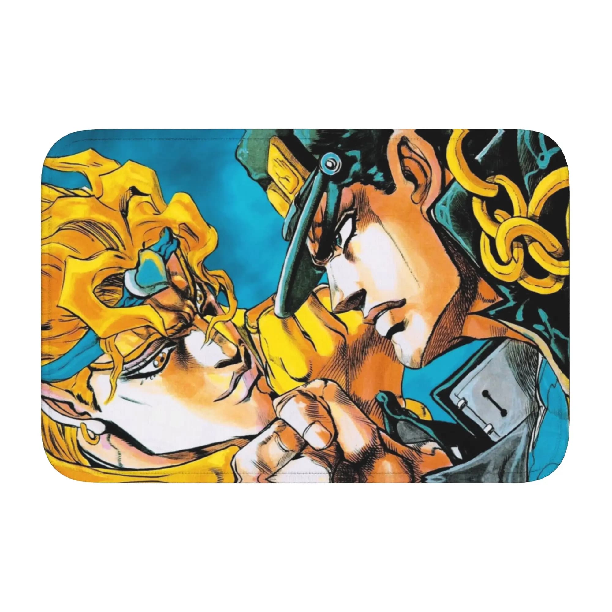 Custom JoJoes Anime Doormat Anti-Slip Entrance Welcome Kitchen Bathroom Floor Door Mat Toilet Living Room Carpet Rug