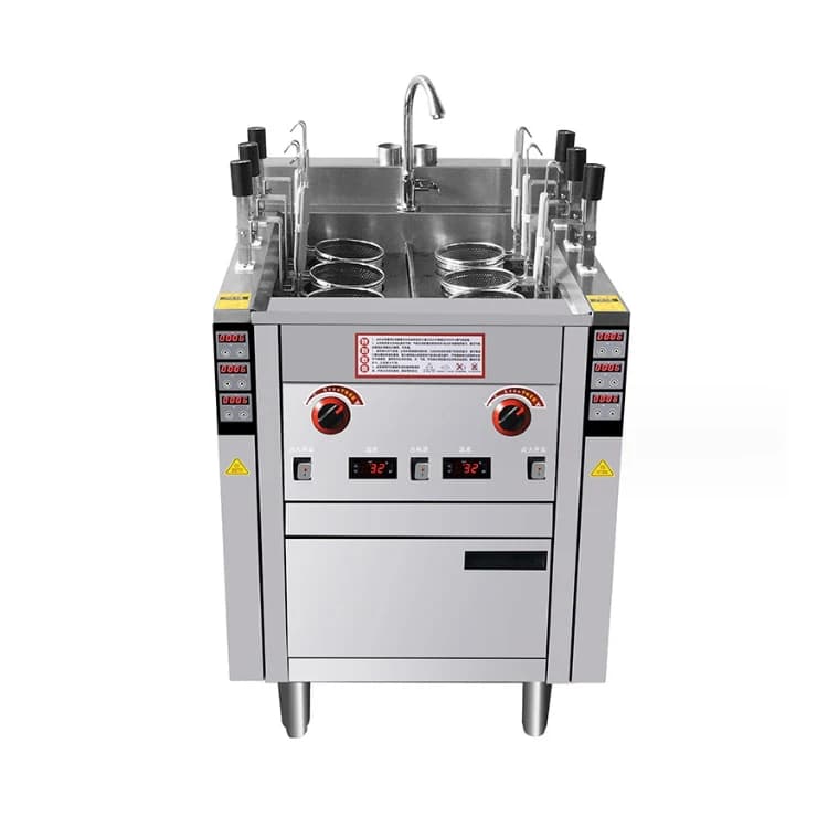 Macchina per pasta a microonde con sollevamento automatico, cuocipasta elettrico automatico, bollitore automatico per pasta e noodles