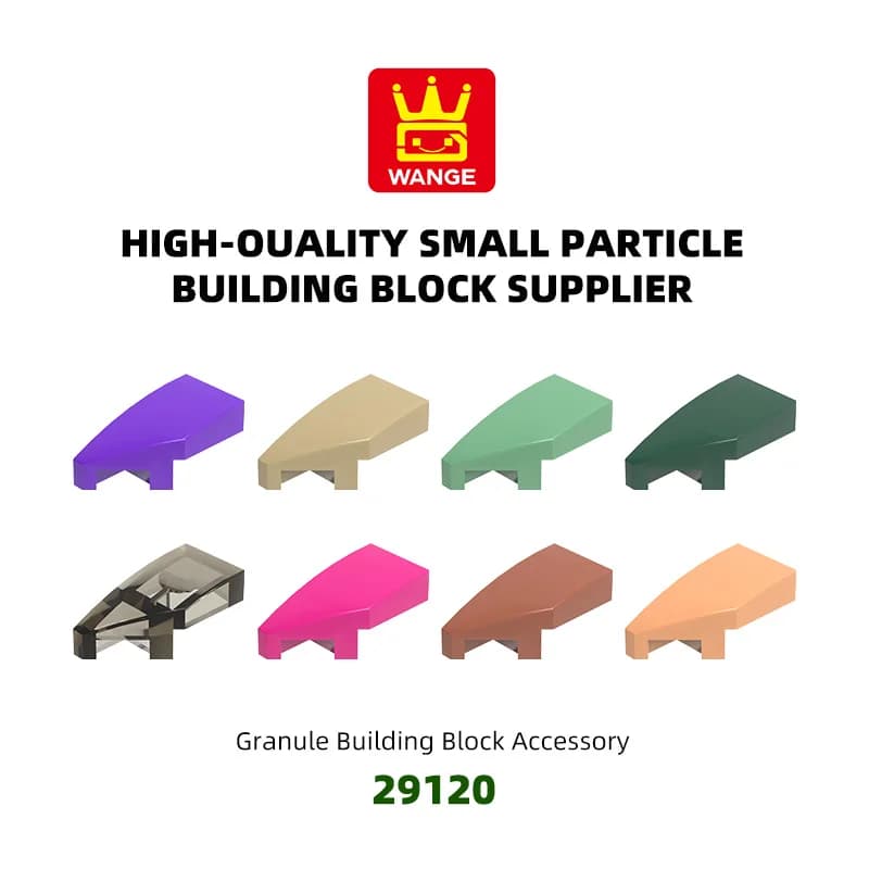 Wange 400 Pz/lotto 29120 Cuneo 2x1 con Stud Notch Sinistra Blocco Moc ColorAccessori Compatibile con Mattone FAI DA TE Giocattolo Per Bambini Regalo
