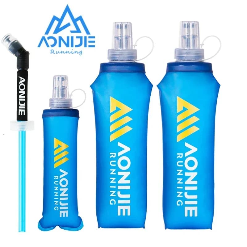 AONIJIE New 2000ML1.5L 2L 3L Outdoor Cycling Race Foldable TPU Waterbag Sports Moisturizing Vescican for Camping Hiking Climbing