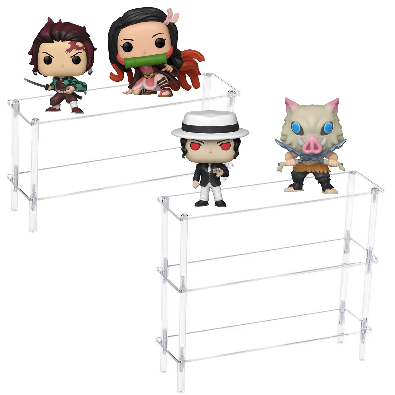 Acrylic Vertical Display, Perfume Support Organizer, Transparent Display for Cosmetics, Cupcake, Action Figure, Pop Mart Dolls