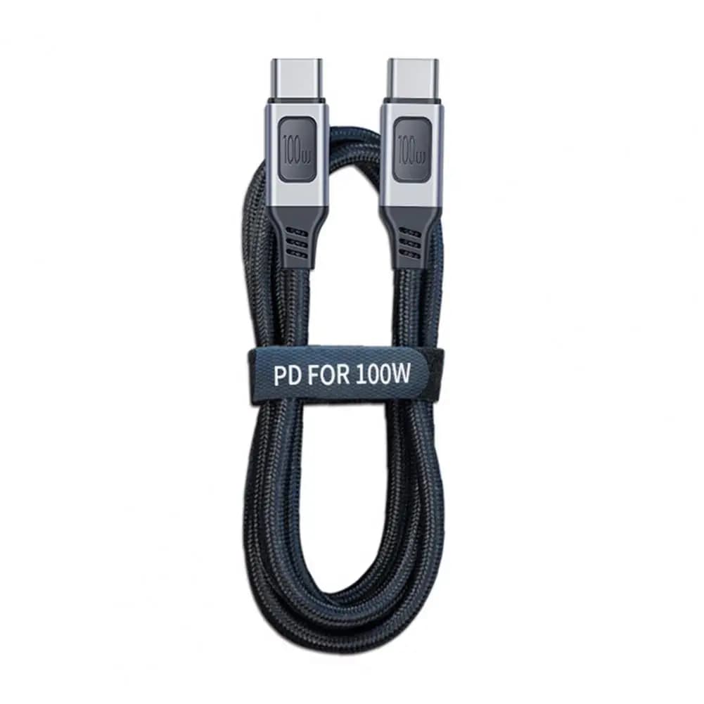 Data Line 5a Fast Charging Cable High-speed Usb C to 100w Pd3.0 Cord for Laptop Switch Games 5a@20v