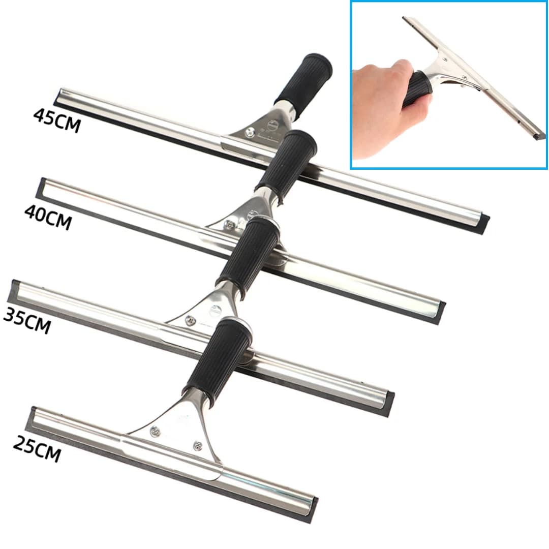 1*25/35/40/45cm Tergicristallo per vetri per uso domestico Pulizia dei vetri Seccatoio Lama Tergicristallo Pulitore Doccia di casa Bagno Accessori per la pulizia dell'auto