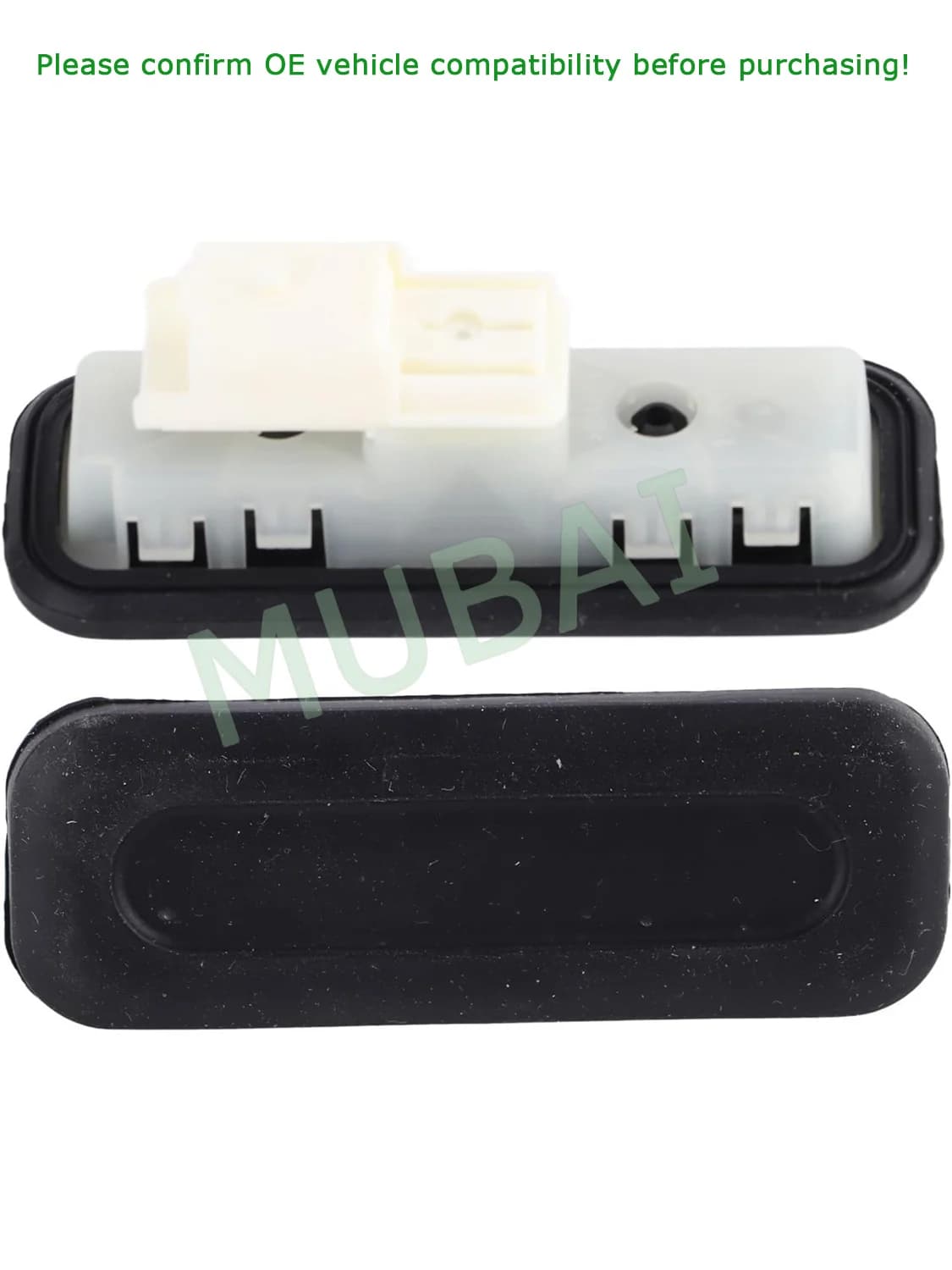 Tailgate Handle, for C2 C4 C5 1007 3008 207 308 508 RCZ, OE# 6490R3 9676028380, Made of ABS and Rubber Material
