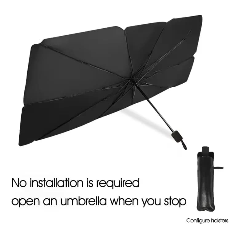 Car Sunshade Umbrella Insulation Sun Protection Car Sun Shade Protector Parasol Windshield Parasol for Auto Shading Accessories