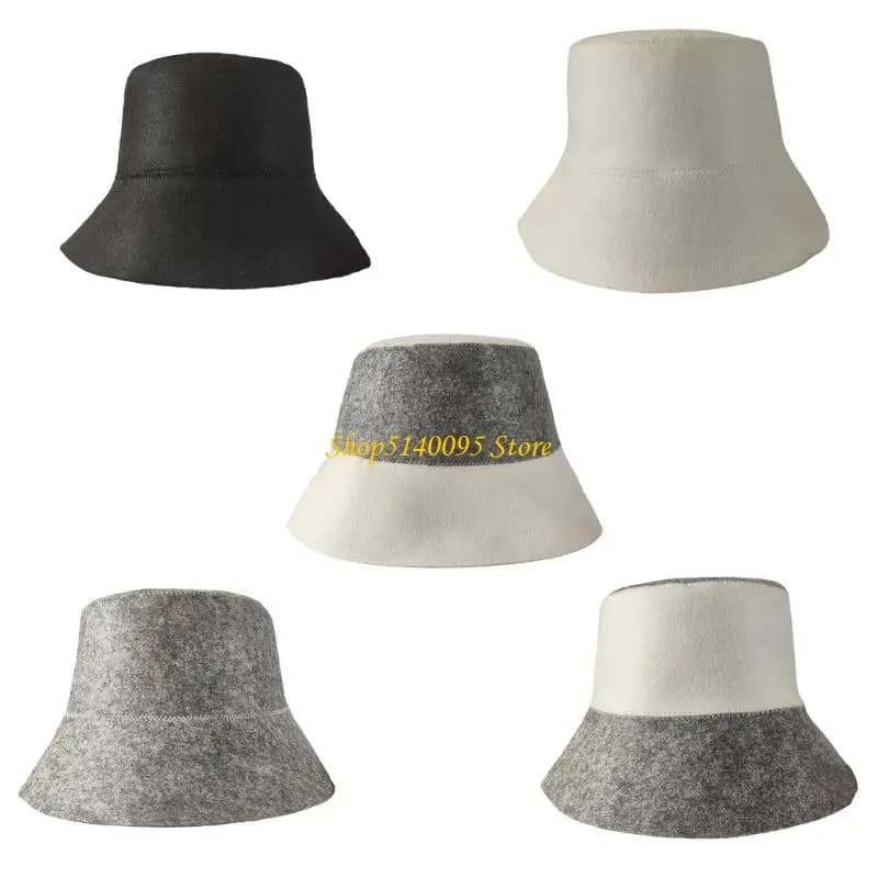 DXAE Sauna Hat for Heat Protection Fishing Hat with Thermal Cap Isolated for Spa and Bathroom Accessories