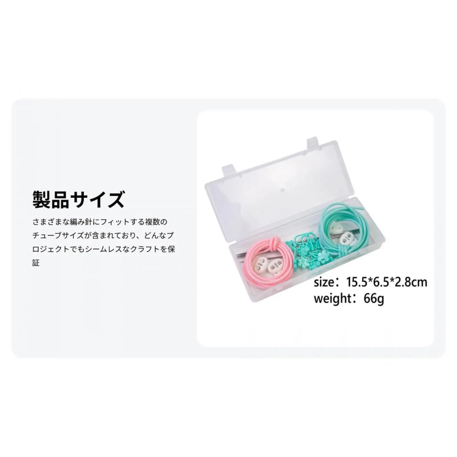 Knit Stiches Keeper Stitch Stopper Tappi per aghi Chiusure per cavi Creazione di gioielli
