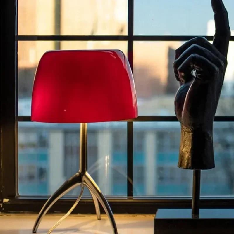 Design Danish Bauhaus desk lamp with glass lampshade Bedroom Living Decor LED table lamp Reading lamps for hotel studio