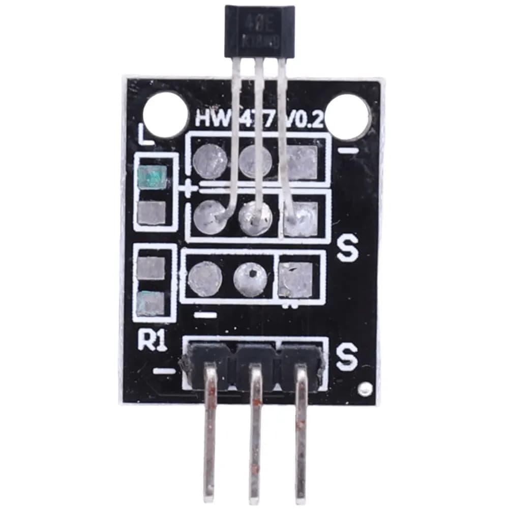 Hall Sensor Module KY-003 A3144, Standard Hall Effect Magnetic Sensor Compatible with Arduino Board